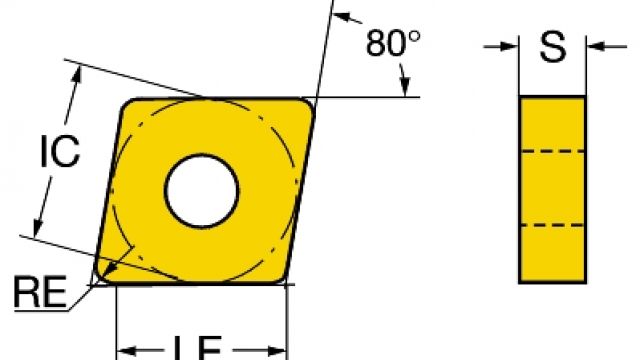 80度菱形車(chē)刀片CN