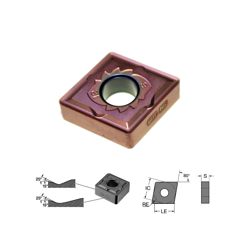 80度菱形車(chē)刀片CN